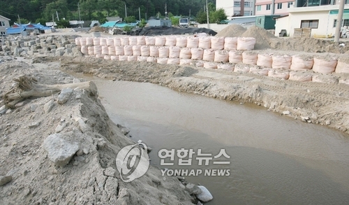 평창군 하진부리 상습 수해 지역 330억 들여 정비