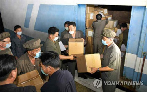 북한, 함경도 피해 복구에 박차…당간부 가족, 지원물자 보내