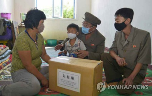 북한, 함경도 피해 복구에 박차…당간부 가족, 지원물자 보내