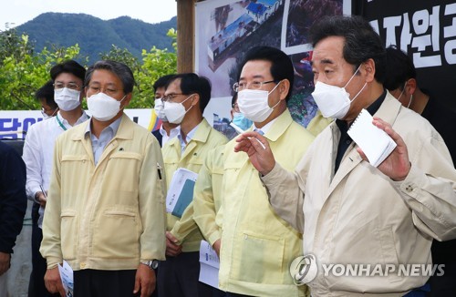 이낙연 "이재민 편에서 섬진강 수해 규명·지원할 것"