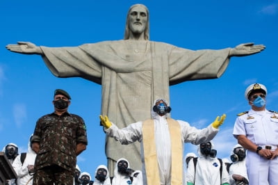 브라질 확진 '4만명' 추가…누적 390만명 넘어