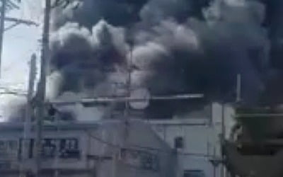 [속보] 인천 가좌동서 치솟은 연기…車부품 공장서 화재