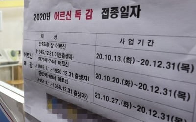 '전 국민 독감백신 접종' 논의에 업계 난색…"생산 끝나 불가능"