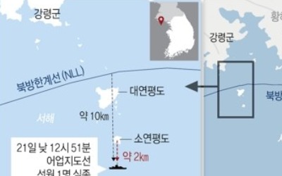 '공무원 실종' 어업지도선 연평도 입항 대신 해상서 조사