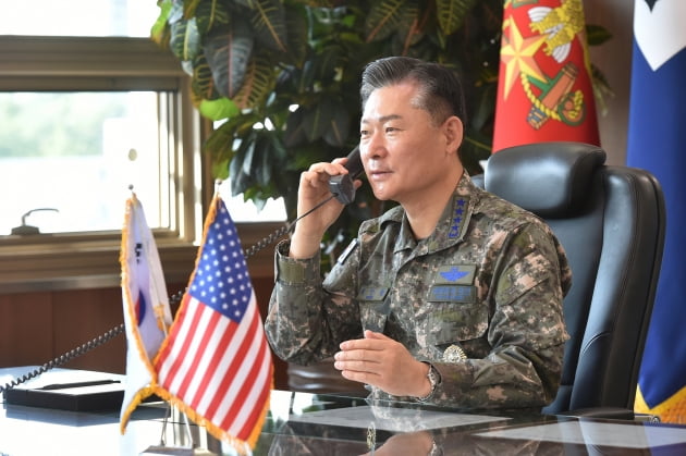 한미 합참의장 "비핵화 외교 노력, 군사적으로 뒷받침"