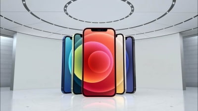 [속보] 애플, 첫 5G 지원 '아이폰12' 4종 베일 벗었다