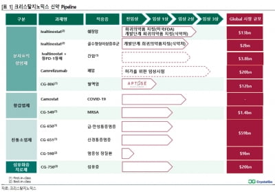 “크리스탈지노믹스, 연말까지 주가상승 동력 유효”