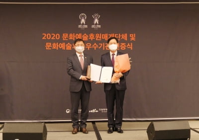 부산은행, 2020 문화예술후원 우수기관 선정