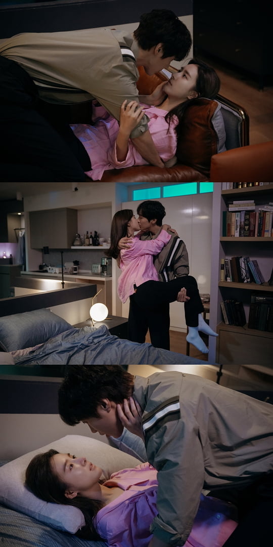 ‘연애는 귀찮지만..’ 지현우♥김소은 (사진=MBC에브리원)