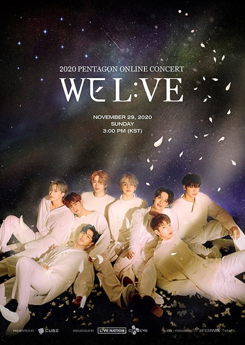 “글로벌 팬 만난다” 펜타곤, 11월 29일 온라인 콘서트 `WE L:VE` 개최