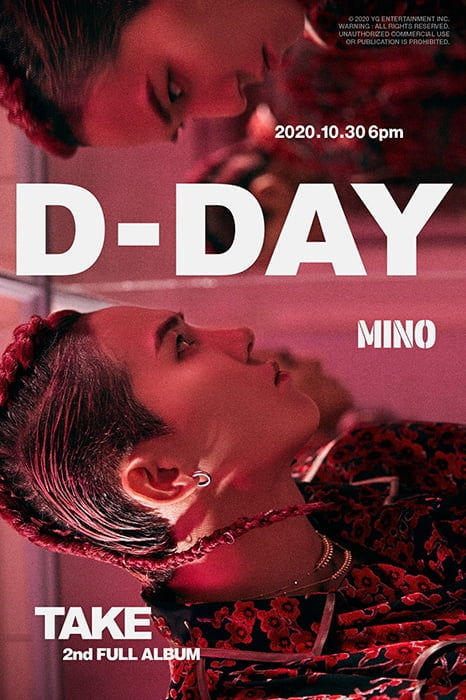 송민호, 솔로 정규 2집 `TAKE` 드디어 공개…인상 깊은 12곡 담아