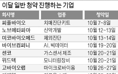 50여社, 연내 IPO…빅히트 주가에 촉각