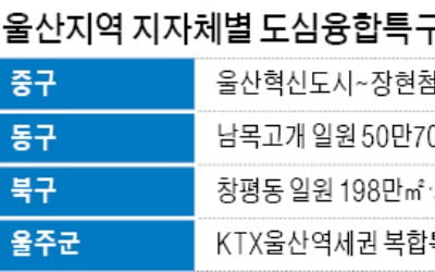 "'제2 판교밸리' 도심융합특구 따내자"…울산 기초 지자체 8곳 사활 건 유치전