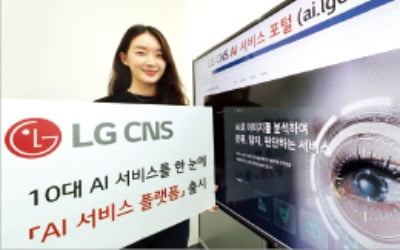 LG CNS "AI 서비스 골라 쓰세요"