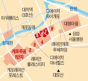 "실거주 규제 피하자"…개포 5·6·7 재건축 '속도'