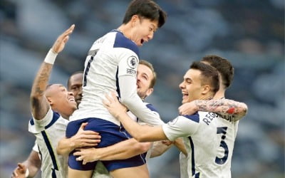 [포토] 손흥민, 두 경기 연속 골·도움…7골로 EPL 득점 공동 선두