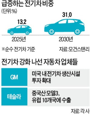 "2030년 세계 車 시장, 전기차 비중이 31%"