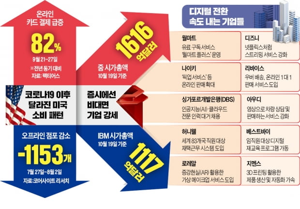 "디지털 전환 늦으면 끝장"…월마트 틱톡 품고, 디즈니 스트리밍 올인