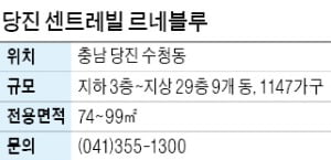 당진 센트레빌 르네블루, 당진터미널 옆 1000가구 넘는 대단지