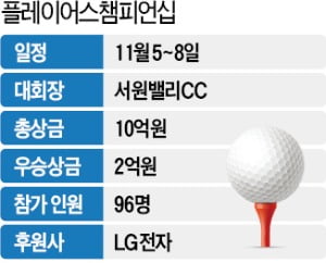 LG, 13년 만에 男 골프대회 후원 나선다