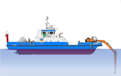 경기바다 청소선 내년 1월 취항…침적쓰레기 최대 200t 수거