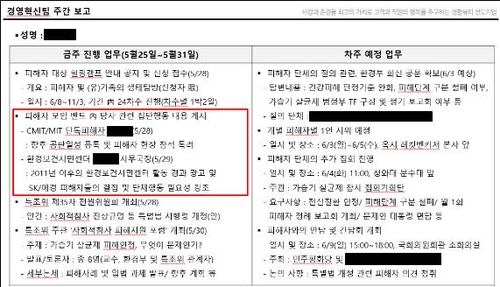 사참위 "SK케미칼·애경, 가습기살균제 피해자 사찰"