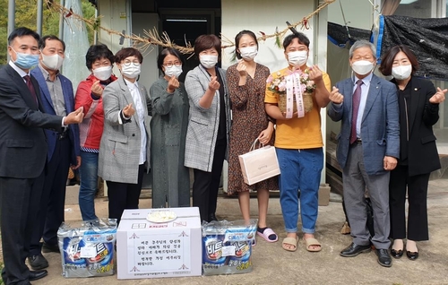 경남 고성군 대가면 4년 만에 아이 울음소리