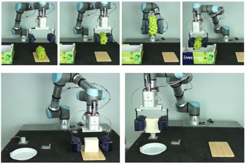 두부 옮기기부터 제품 포장까지 가능한 만능 로봇손 개발