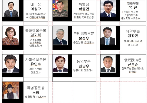 임실 '소충·사선문화상 대상'에 이성구 대구시 의사회장