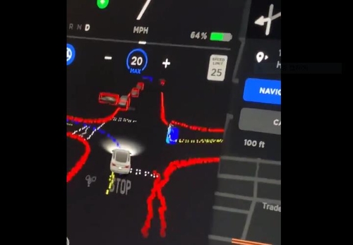 "스스로 교차로에서 회전"…테슬라 완전자율주행 기능 공개