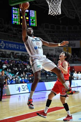 전자랜드, 오리온 5연승 저지하고 선두 수성…SK·KGC도 승전가(종합)