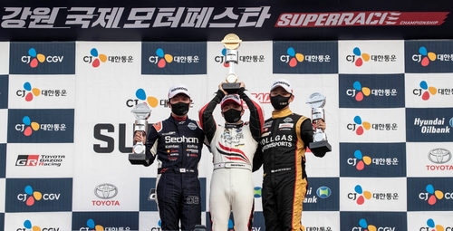 정의철, 슈퍼레이스 챔피언십 6R 1위…'4년 3개월 만에 우승'