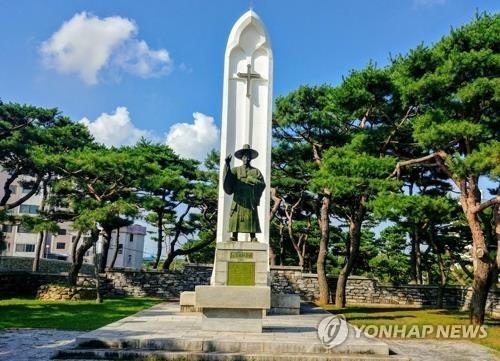 김대건 신부 탄생 200주년 메달 나온다…당진시·조폐공 MOU