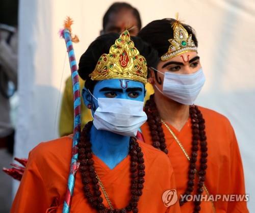 인도 누적확진 800만명 넘어…수도 뉴델리 최다 기록