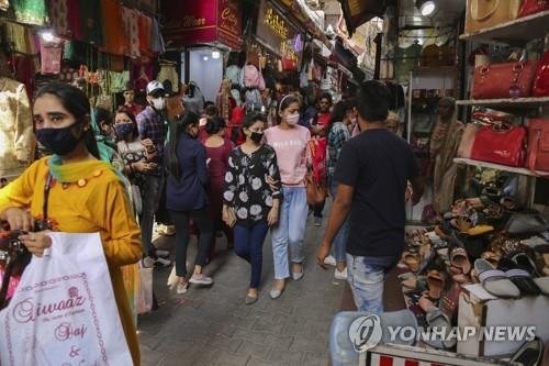 인도 누적확진 800만명 넘어…수도 뉴델리 최다 기록