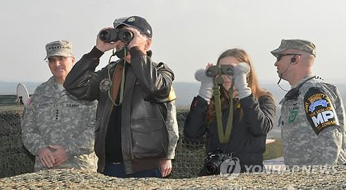 바이든 "군대철수 협박으로 한국 갈취 안해…동맹 강화할 것"
