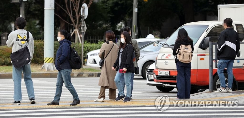 내일 전국 10도 이하로 `뚝`…아침 최저기온 0도