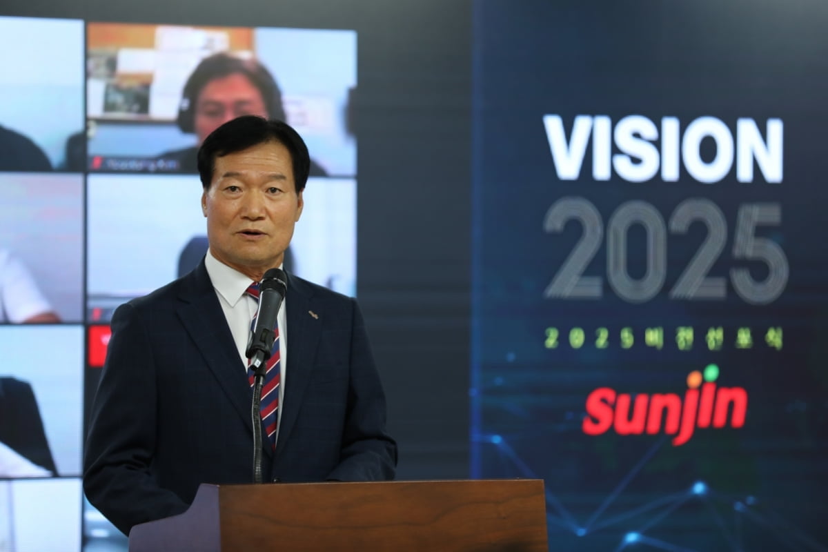 선진 "2025년 글로벌 매출 1.2조 달성"…`비전 선포식` 개최