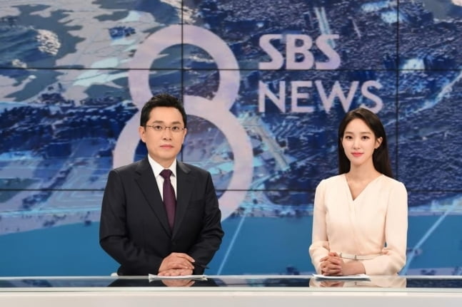 김용태 앵커·주시은 아나운서, 주말 `SBS 8 뉴스` 새 얼굴