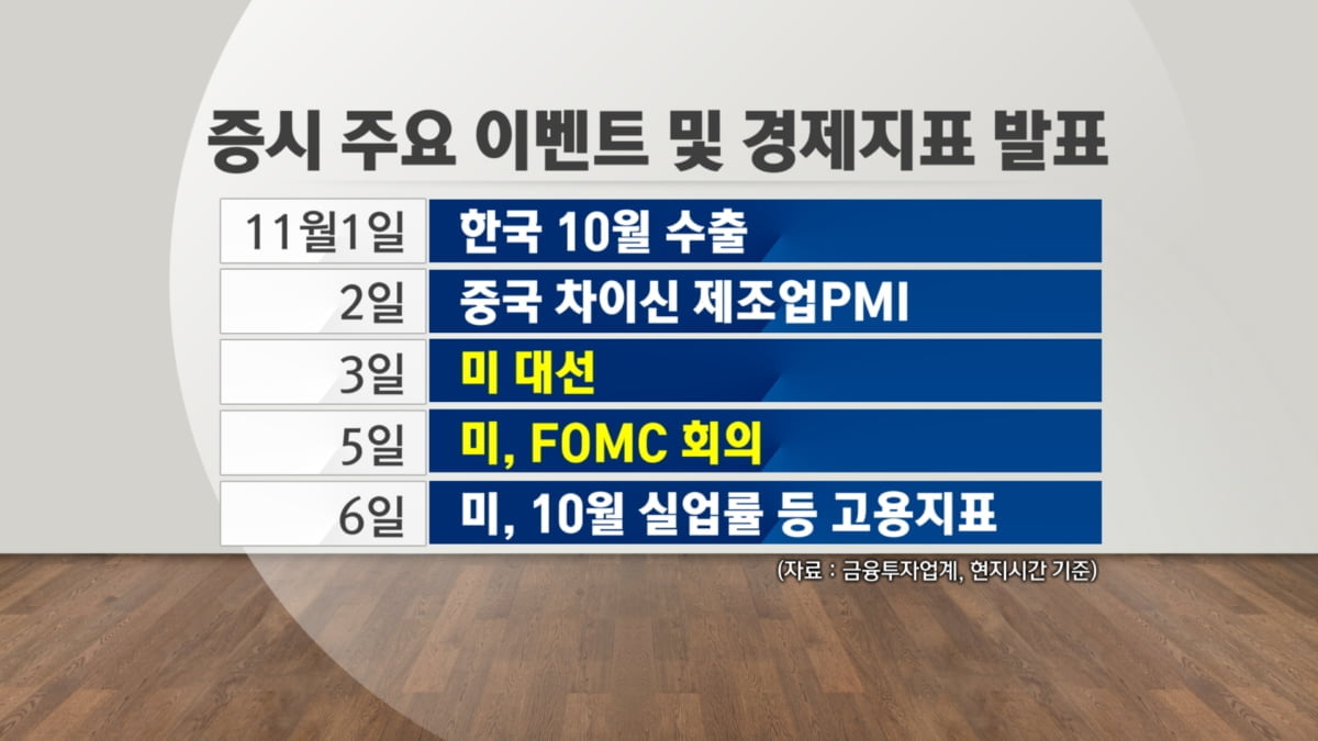 혼돈의 11월 증시…`시장은 위험관리 모드`