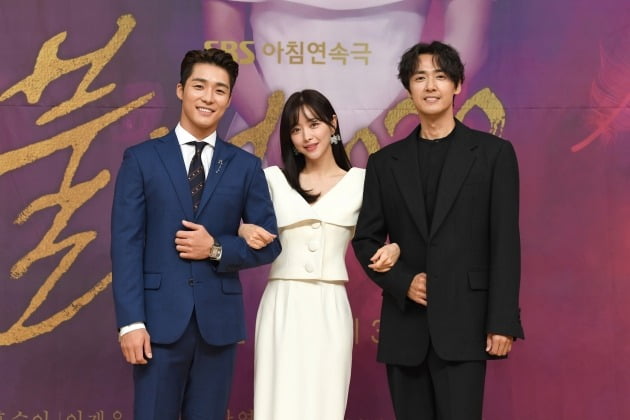 '불새 2020' 배우 서하준(왼쪽부터) 홍수아, 이재우/ 사진=SBS 제공