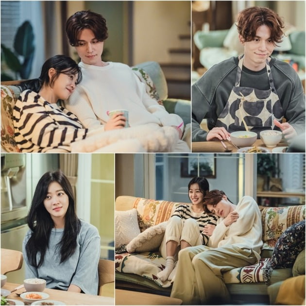 '구미호뎐' 이동욱, 조보아가 달달한 집 데이트를 즐긴다. / 사진제공=tvN
