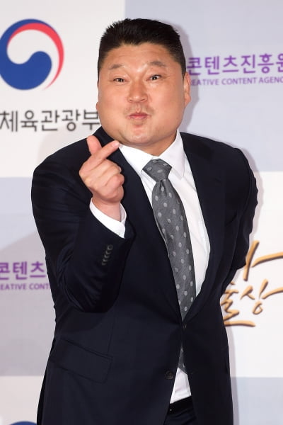 [TEN 포토] '대중문화예술상' 강호동, '터질듯한 볼살'