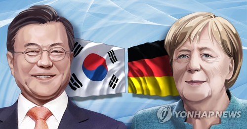 문대통령·메르켈 오늘 오후 정상통화…WTO 총장선거 지지 요청