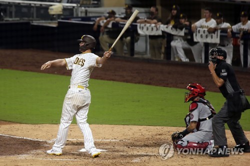 애틀랜타 NLDS 선착…세인트루이스 샌디에이고 대포쇼에 역전패(종합)