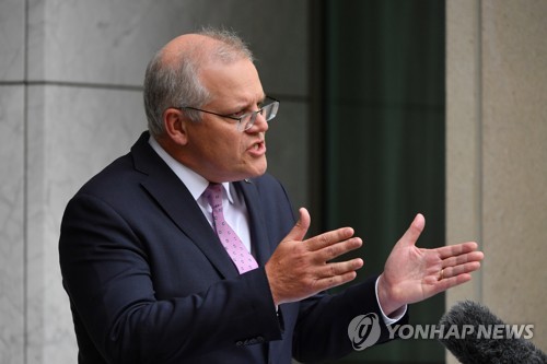 호주 총리 "한국·일본·싱가포르와 여행 재개 논의 중"