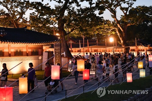 가을밤에 즐기는 정조시대 성곽 풍경…23∼25일 '수원화성 야행'