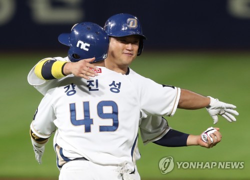 이동욱 NC 감독 "박석민 손바닥 염증…오래가진 않을 듯"