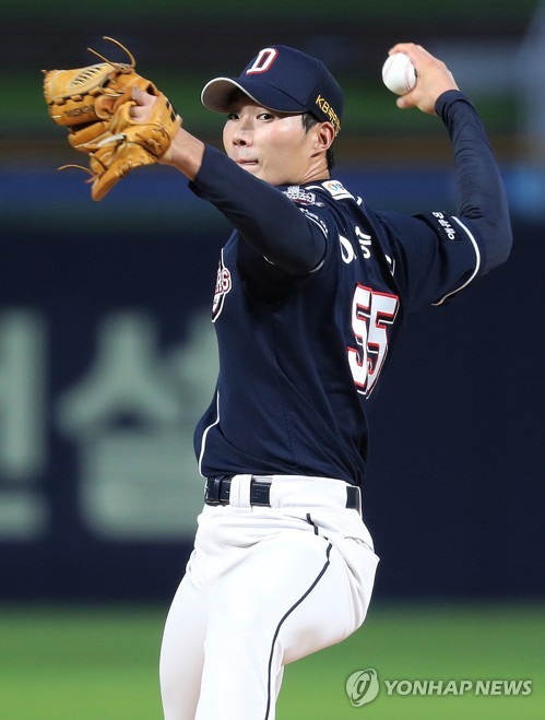 '9월 이후 구원 이닝 2위' 이승진, 두산 불펜의 새 희망