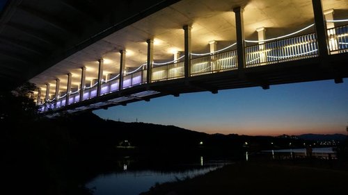 울산 태화강 국가정원 '은하수다리' 명판 제막식